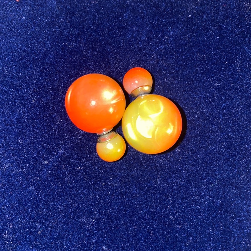 Double sided earrings!!!! 🔥🔥